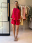 EMMI LOU SHORT SET - RED