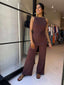 RIVIERA TOP - BROWN