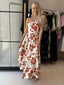 BONITA DRESS- BURNT ORANGE