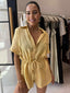 PANIA PLAYSUIT- YELLOW