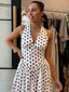 KATIE MAXI DRESS - POLKA DOT