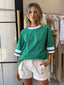 BOYFRIEND BOXY TEE - GREEN