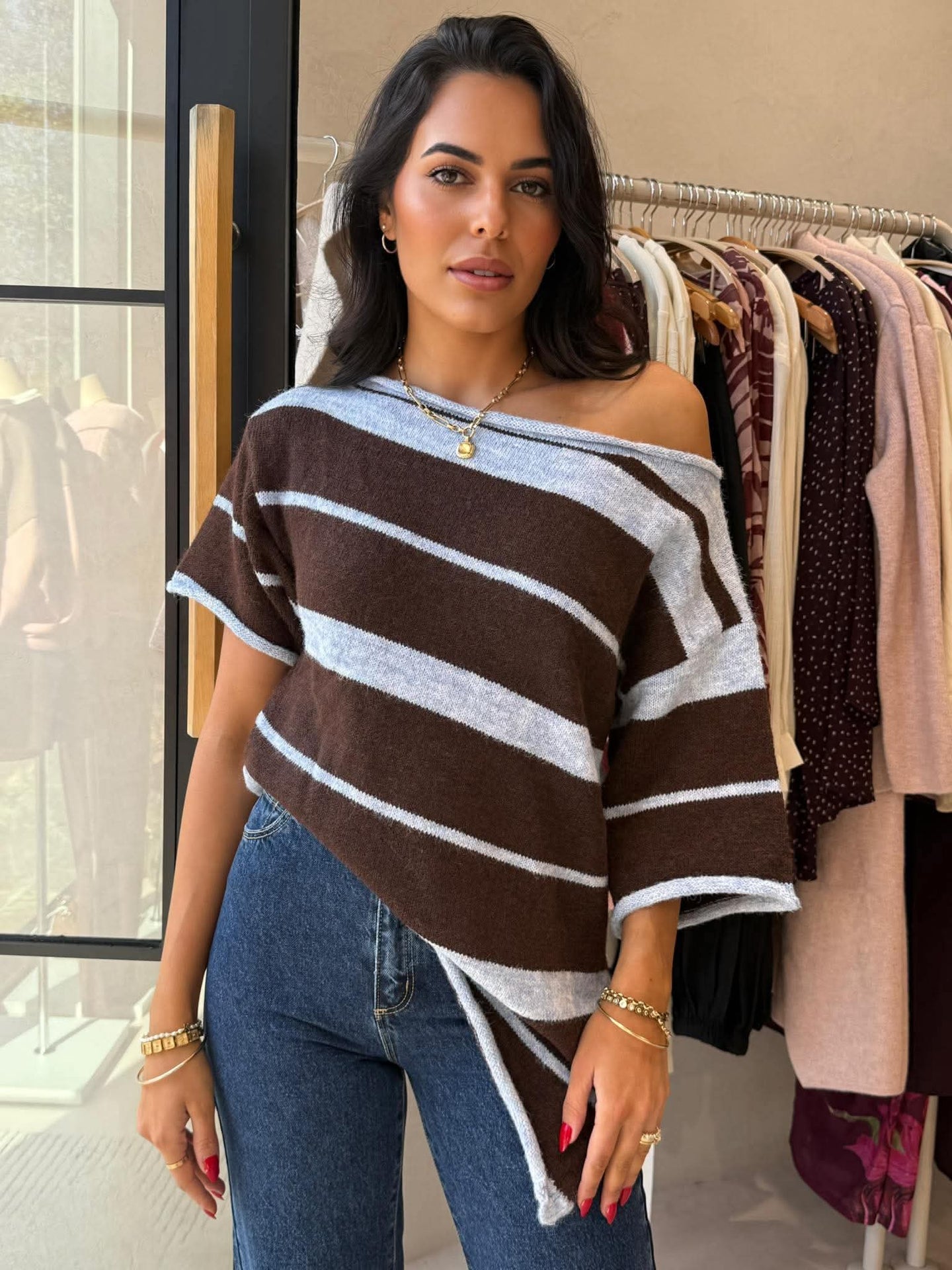 ADELAIDE STRIPE KNIT