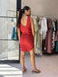 AZUR DRESS - RED