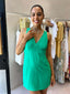 SABINE DRESS - GREEN