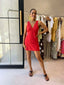 SABINE DRESS - RED