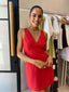 SABINE DRESS - RED