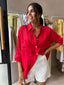 MILLIE SHIRT-RED