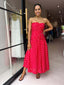 VASILIE DRESS-RED
