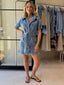 SUNNY DENIM DRESS - LIGHT BLUE