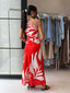 JARRAH MAXI DRESS - RED PALM