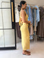 SANDY MAXI DRESS - LEMON