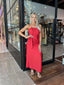 EM TIE SIDE MAXI - RED
