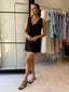 JAMES MINI DRESS- BLACK