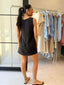 JAMES MINI DRESS- BLACK