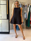 NYA MINI DRESS- BLACK