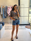 RODEO V NECK TEE