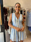 KANDY PLAYSUIT - BLUE STRIPE