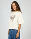 IN TIME RELAXED TEE- WHITE