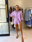 AMALA SHORT SET - LILAC