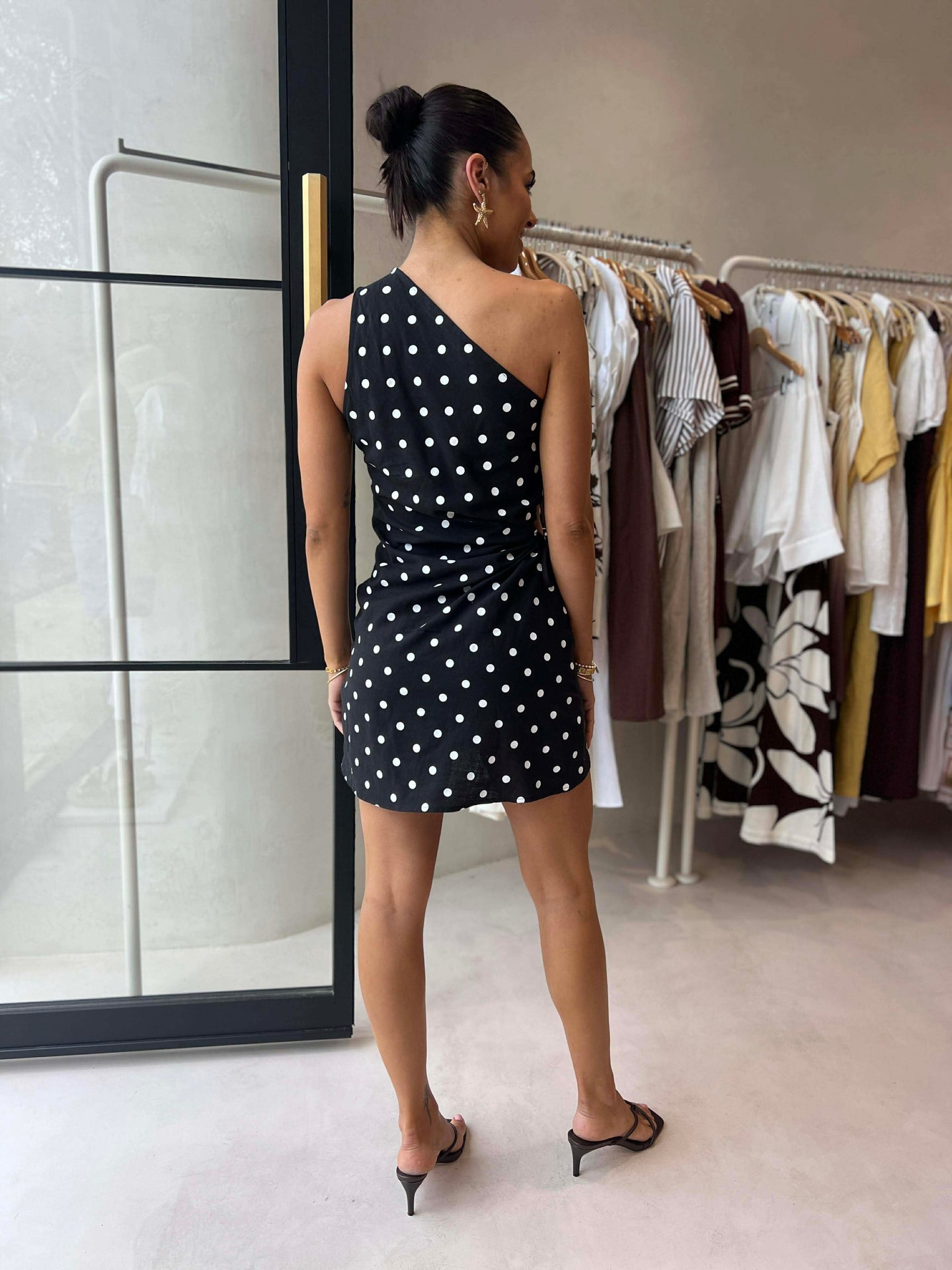 JARRAH MINI - BLACK POLKA DOT