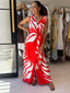 AMY MAXI - RED PALM
