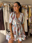 BELLANY DRESS - COASTAL SWIRL