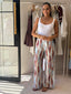 LEANDRA PANT - COASTAL SWIRL