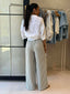GLIDER PANT -  SAGE STRIPE