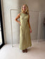 BRANDY MAXI DRESS - PISTACHIO