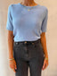 ROWIE KNITTED TEE - BLUE