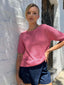 SUMMER KNIT TOP - BERRY