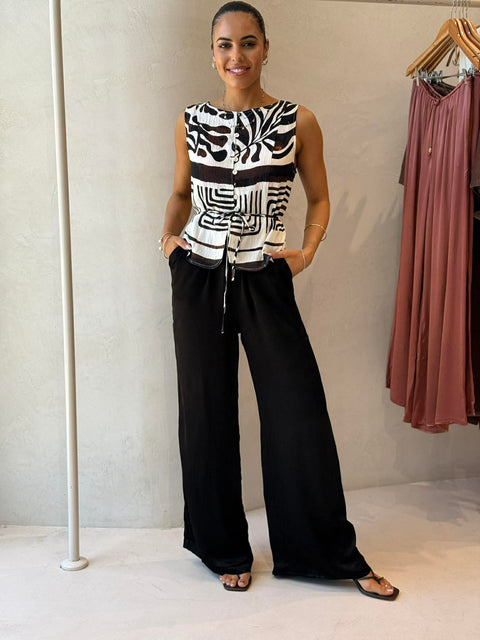 HERA PANT - BLACK