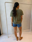 LEXI T-SHIRT - OLIVE