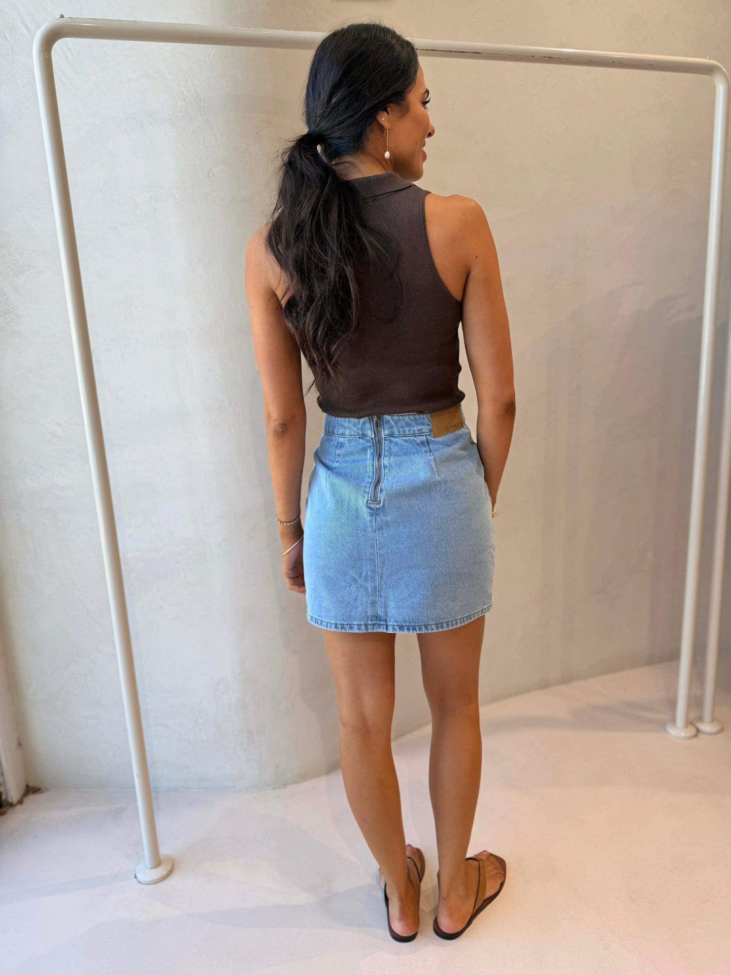 BECCA SKIRT - LIGHT BLUE