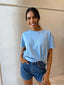 LEXI T-SHIRT - LIGHT BLUE
