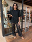 SIENNA TEE- BLACK