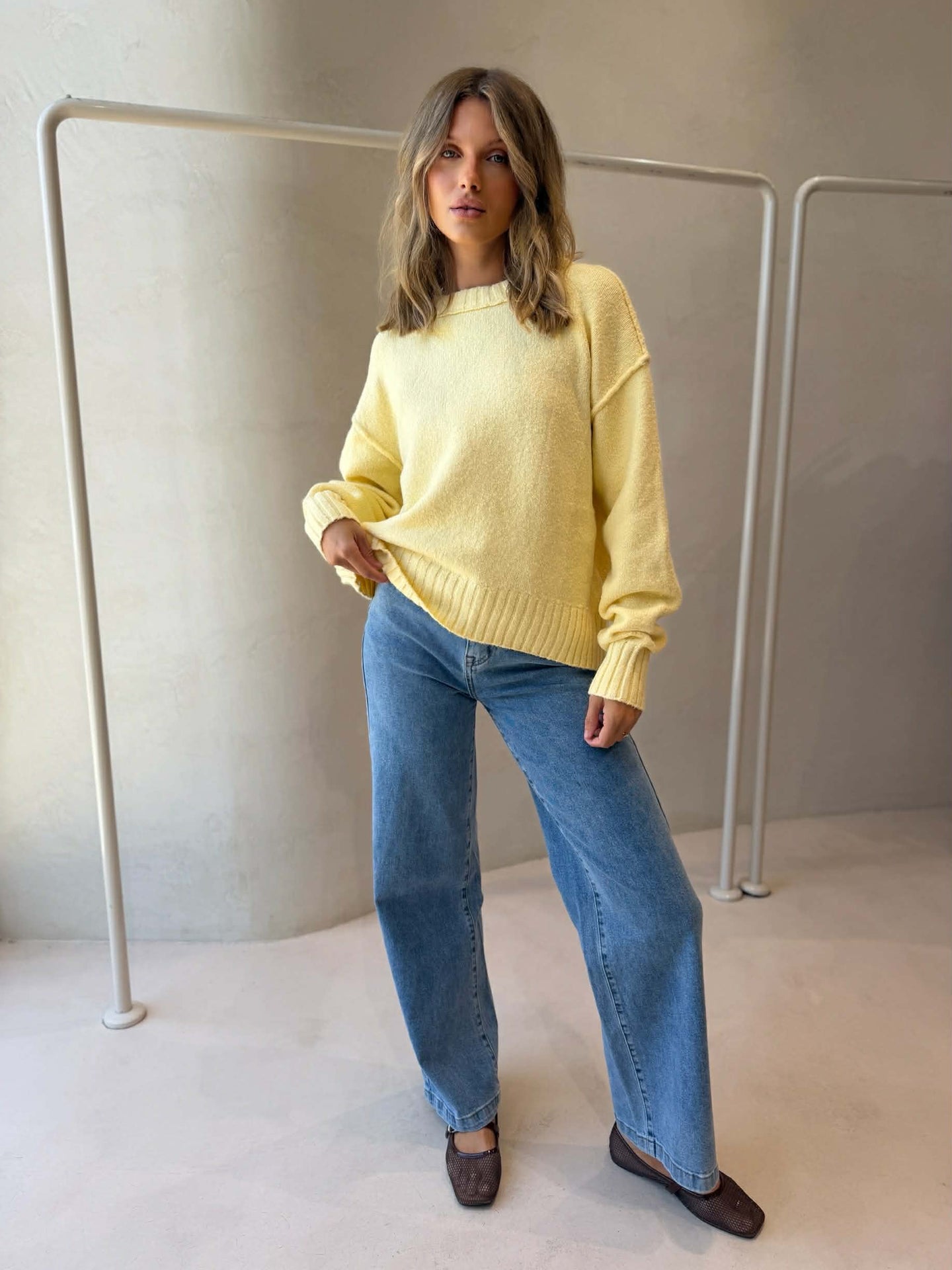 CLOUDLINE SWEATER - BUTTER