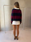 THE VARSITY KNIT- MERLOT