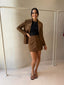 SOPHIE SUEDE MINI - CHOC