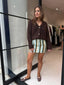 CANTERBURY SKIRT - AUTUMN STRIPE