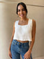 TARA TANK - WHITE