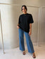 ZION LACE TOP- BLACK