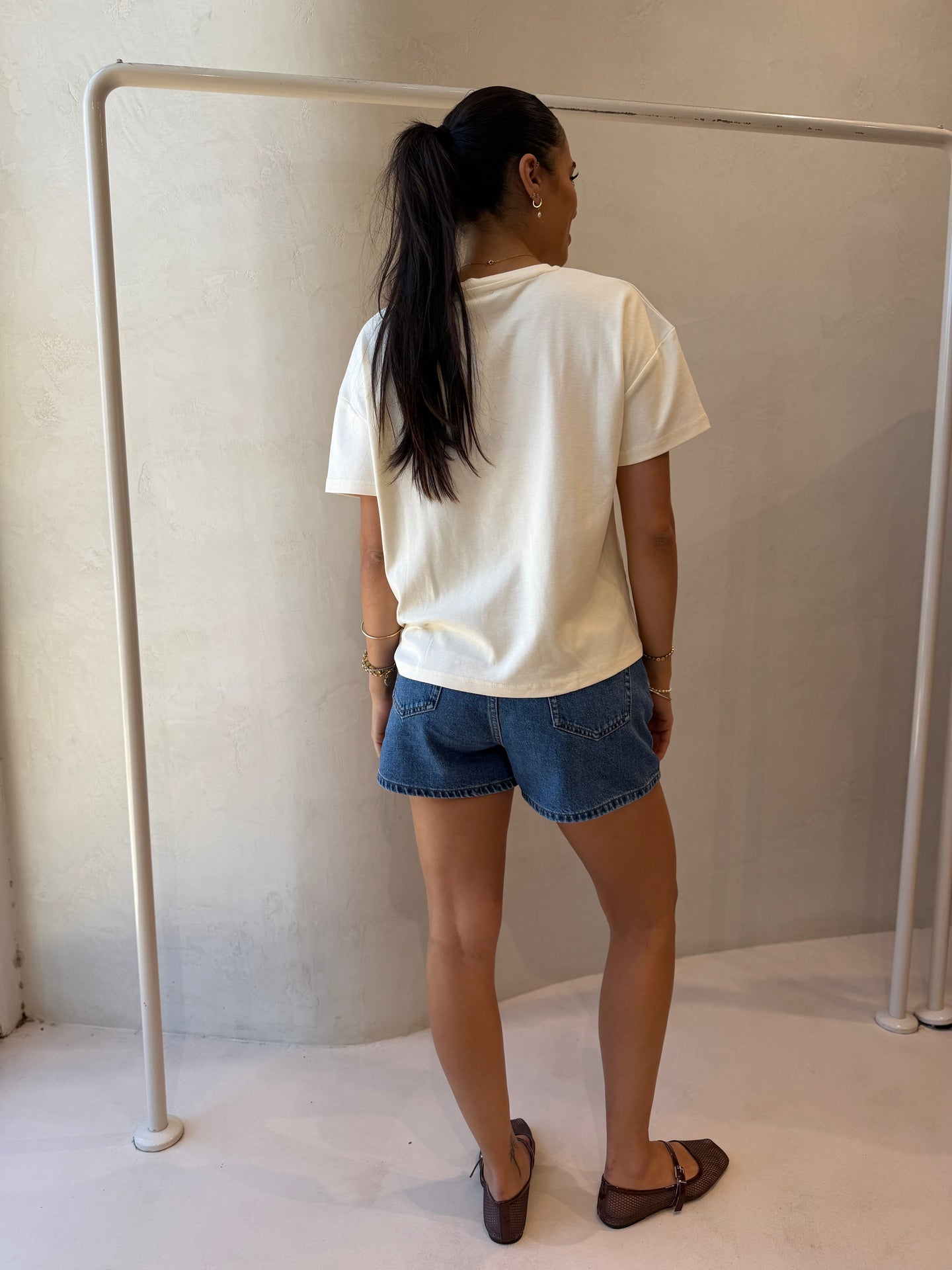 LEXI TSHIRT - CREAM
