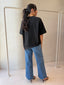 ZION LACE TOP- BLACK