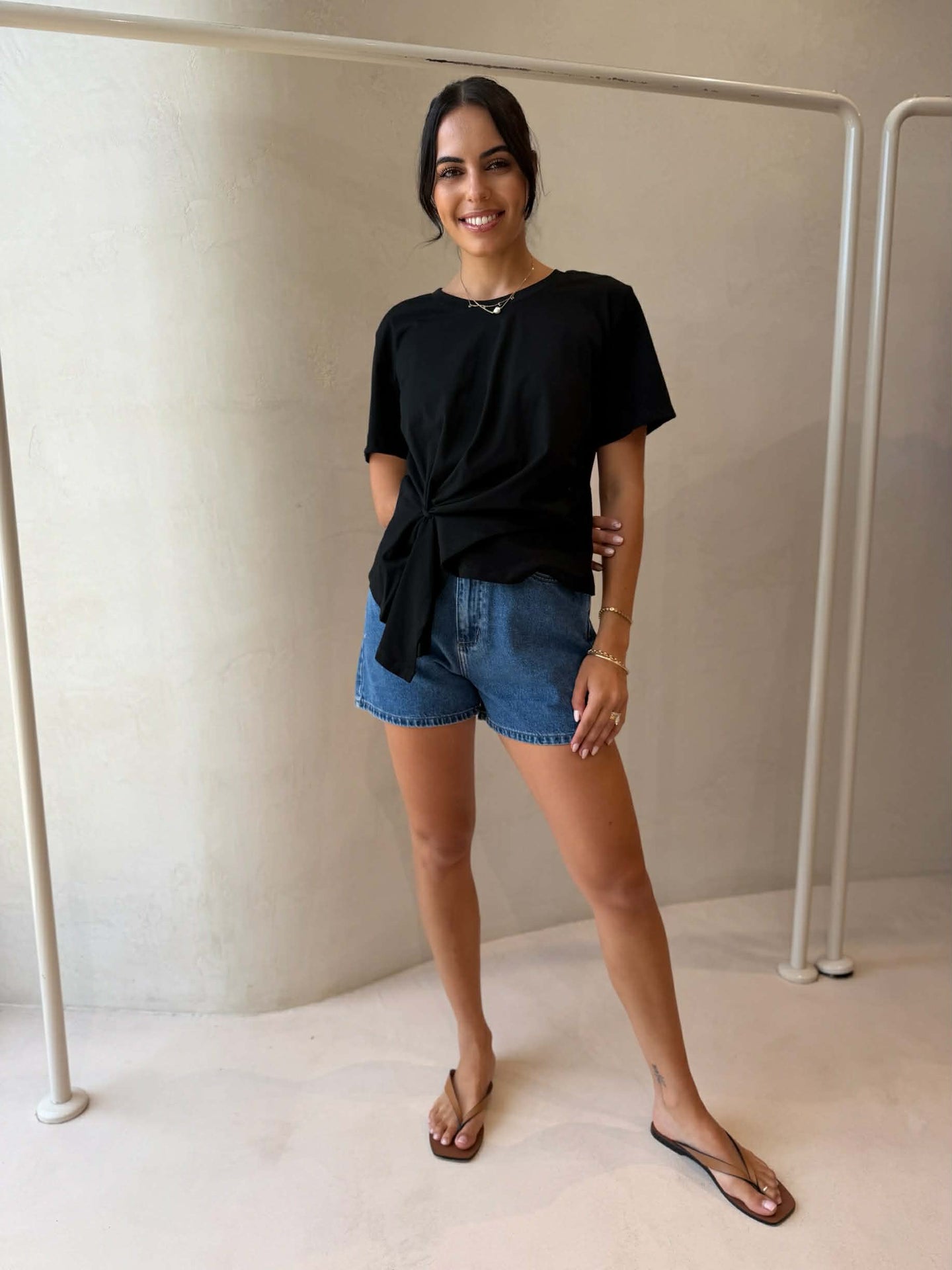 VERITY TOP- BLACK