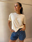LEXI TSHIRT - CREAM