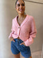 ZAILA CARDI- PINK