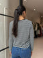 ATHENA STRIPE LONG SLEEVE TEE