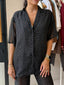 PERI SHEER POLKA SHIRT SET